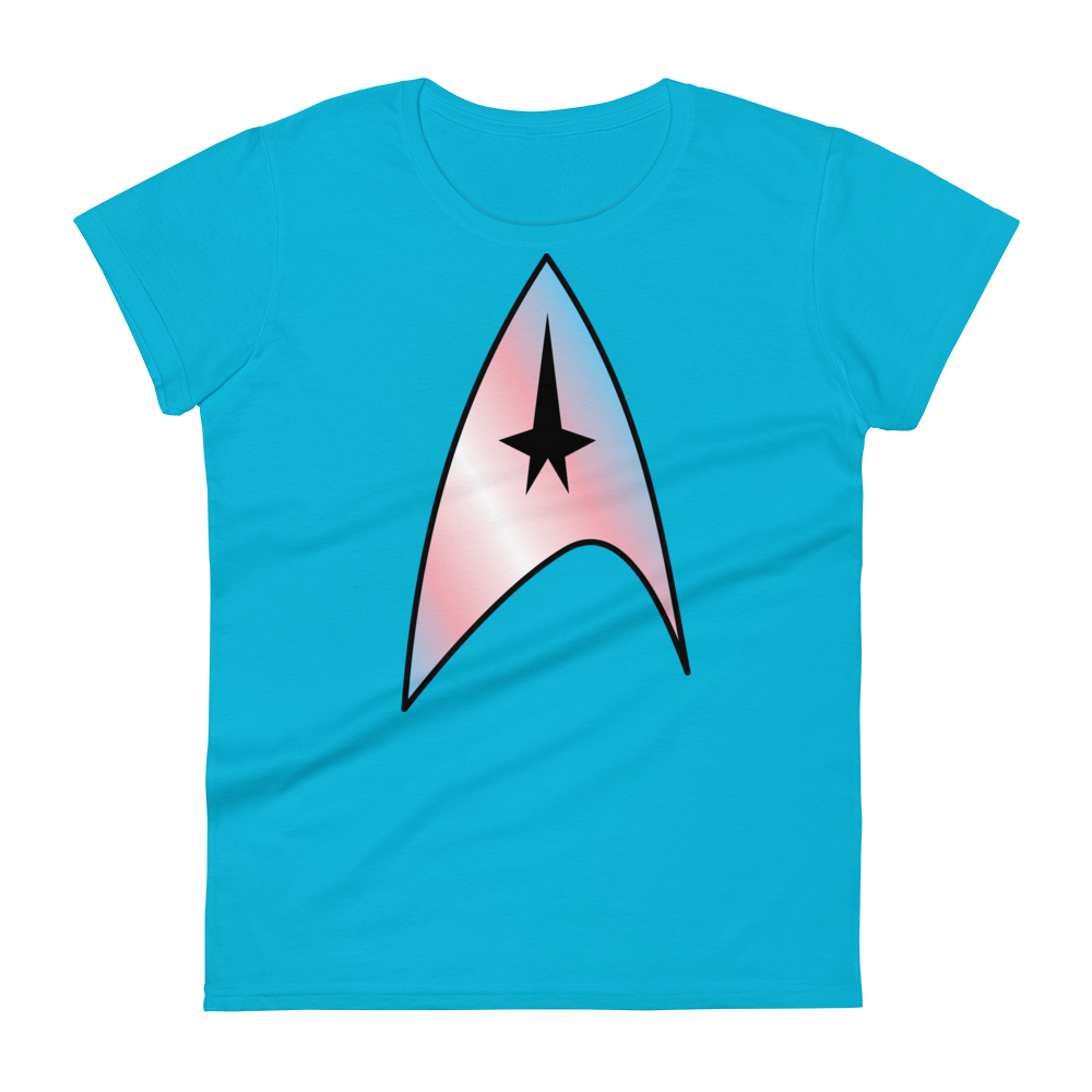 Starfleet Insignia - Trans Pride Women's short sleeve t-shirt