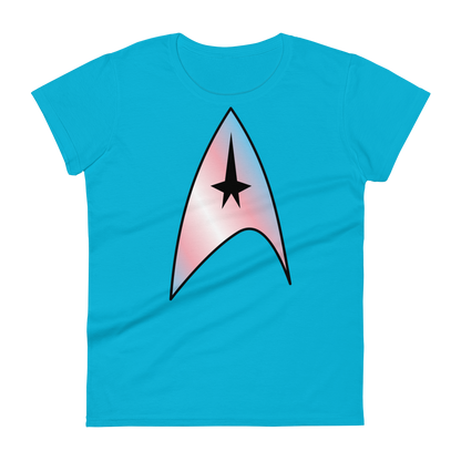 Starfleet Insignia - Trans Pride Women's short sleeve t-shirt