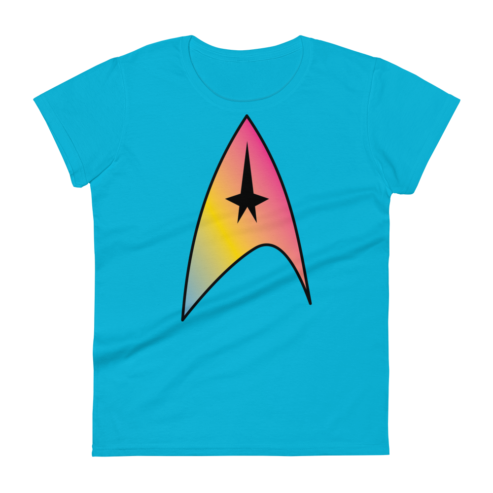 Starfleet Insignia - Pansexual Pride Women's short sleeve t-shirt