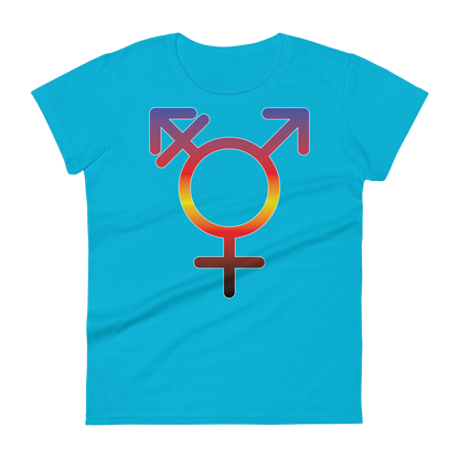 Transgender Symbol - Polyamory Pride Women's short sleeve t-shirt