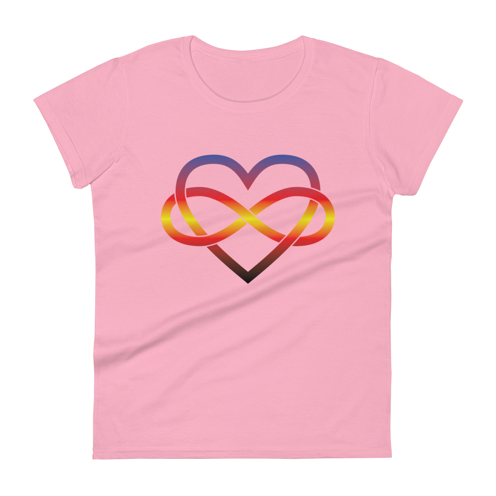 Polyamory Infinity Heart - Polyamory Women's short sleeve t-shirt