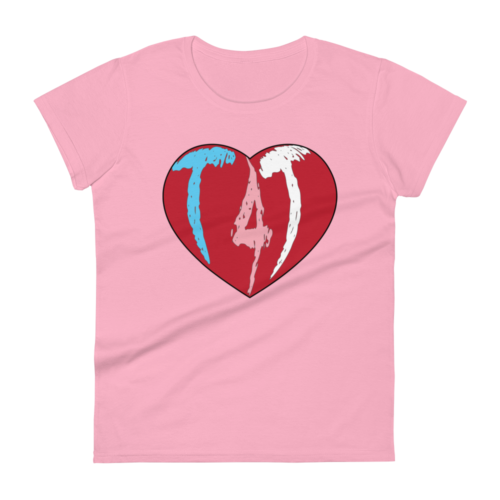 T4T Heart Women's short sleeve t-shirt