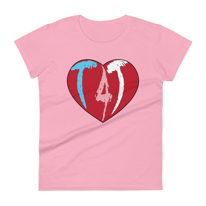 T4T Heart Women's short sleeve t-shirt