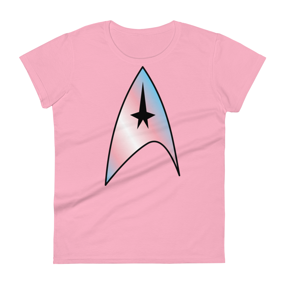 Starfleet Insignia - Trans Pride Women's short sleeve t-shirt