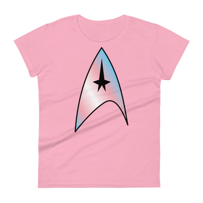 Starfleet Insignia - Trans Pride Women's short sleeve t-shirt