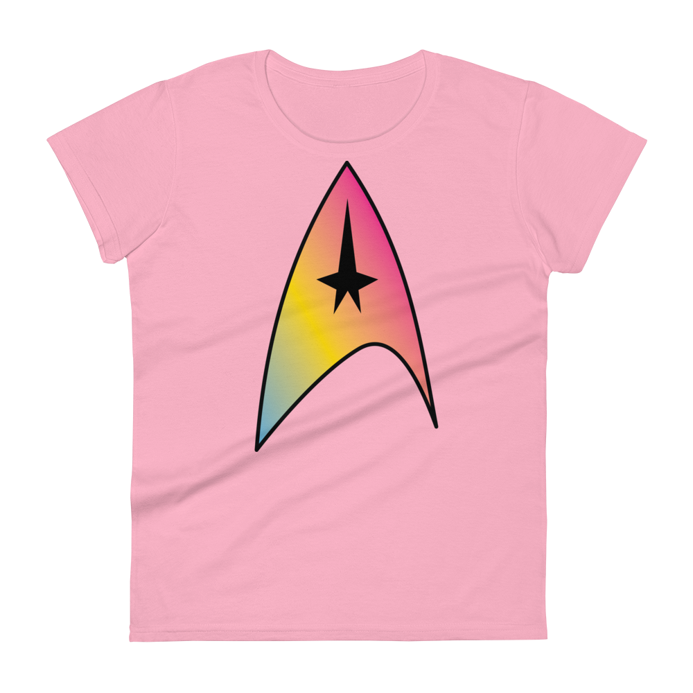 Starfleet Insignia - Pansexual Pride Women's short sleeve t-shirt