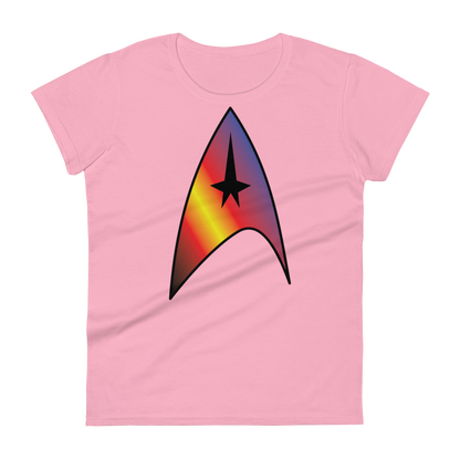 Starfleet Insignia - Polyamory Pride Women's short sleeve t-shirt