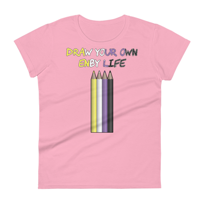 Draw Your Own Enby Life Women's short sleeve t-shirt