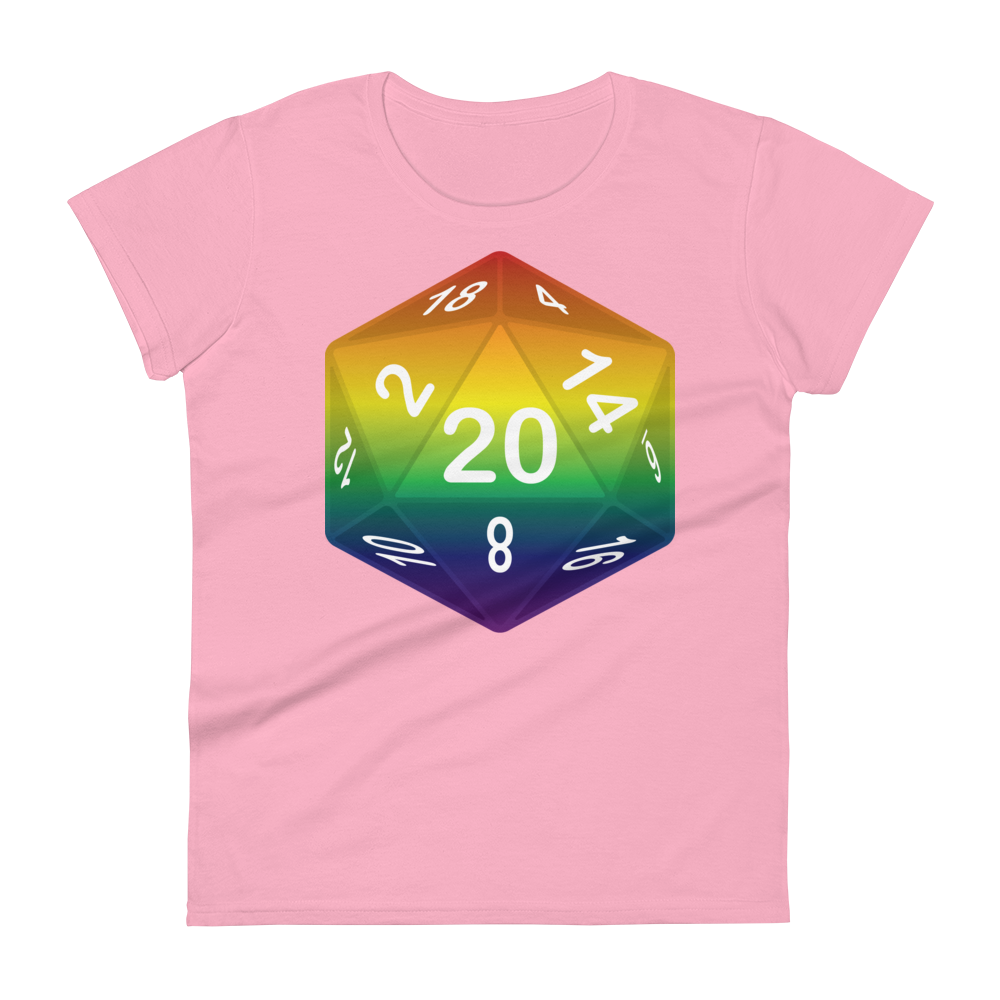 Pride Dice - Rainbow Women's short sleeve t-shirt