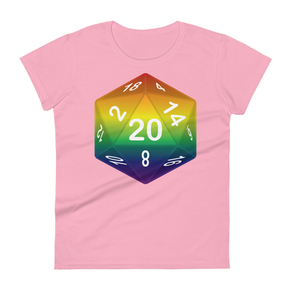 Pride Dice - Rainbow Women's short sleeve t-shirt