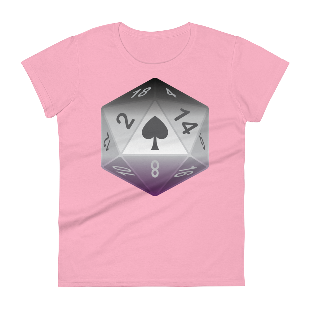 Pride Dice - Asexual Women's short sleeve t-shirt