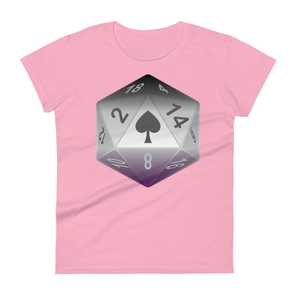 Pride Dice - Asexual Women's short sleeve t-shirt