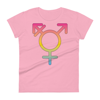 Transgender Symbol - Pansexual Pride Women's short sleeve t-shirt