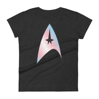 Starfleet Insignia - Trans Pride Women's short sleeve t-shirt