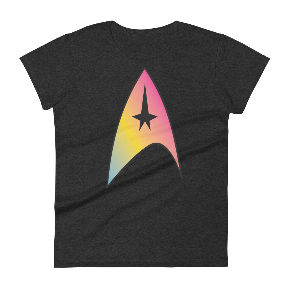 Starfleet Insignia - Pansexual Pride Women's short sleeve t-shirt