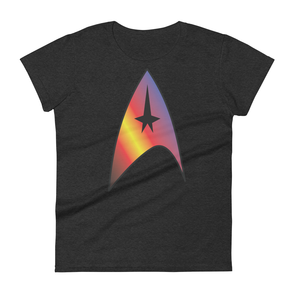 Starfleet Insignia - Polyamory Pride Women's short sleeve t-shirt