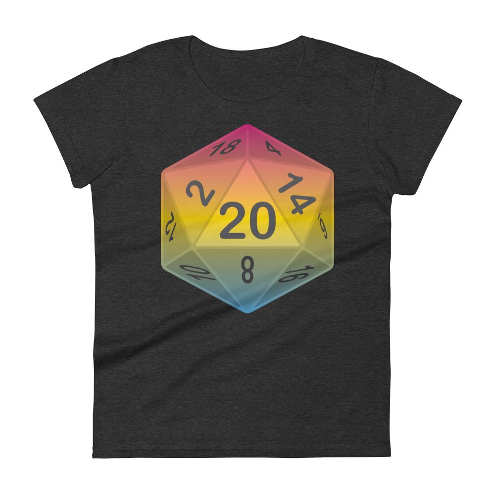 Pride Dice - Pansexual Women's short sleeve t-shirt