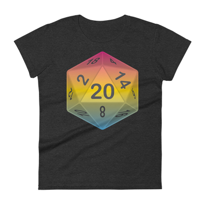 Pride Dice - Pansexual Women's short sleeve t-shirt