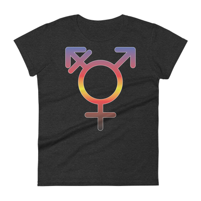 Transgender Symbol - Polyamory Pride Women's short sleeve t-shirt