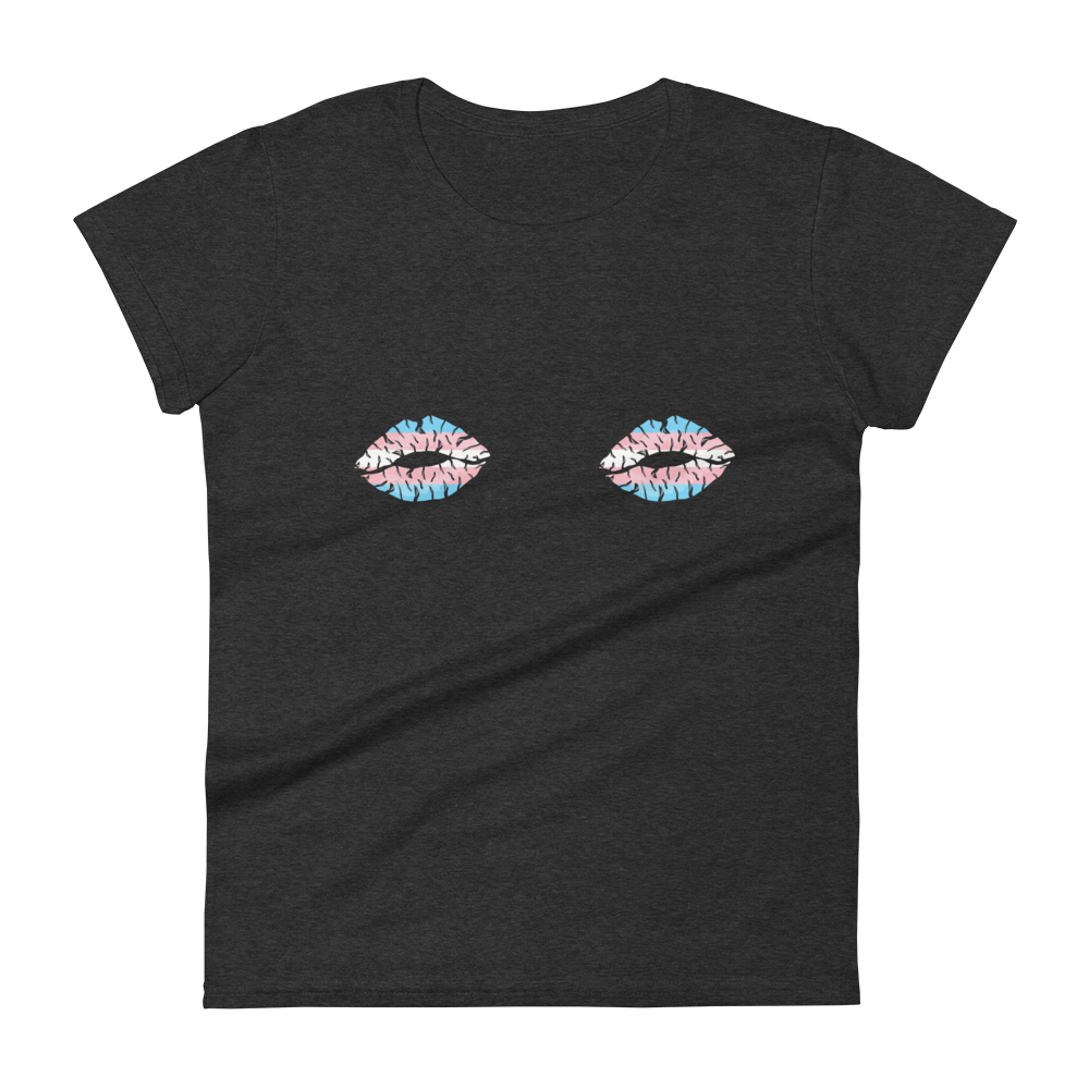 Trans Boob Kisses Women's short sleeve t-shirt