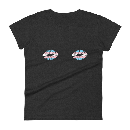 Trans Boob Kisses Women's short sleeve t-shirt