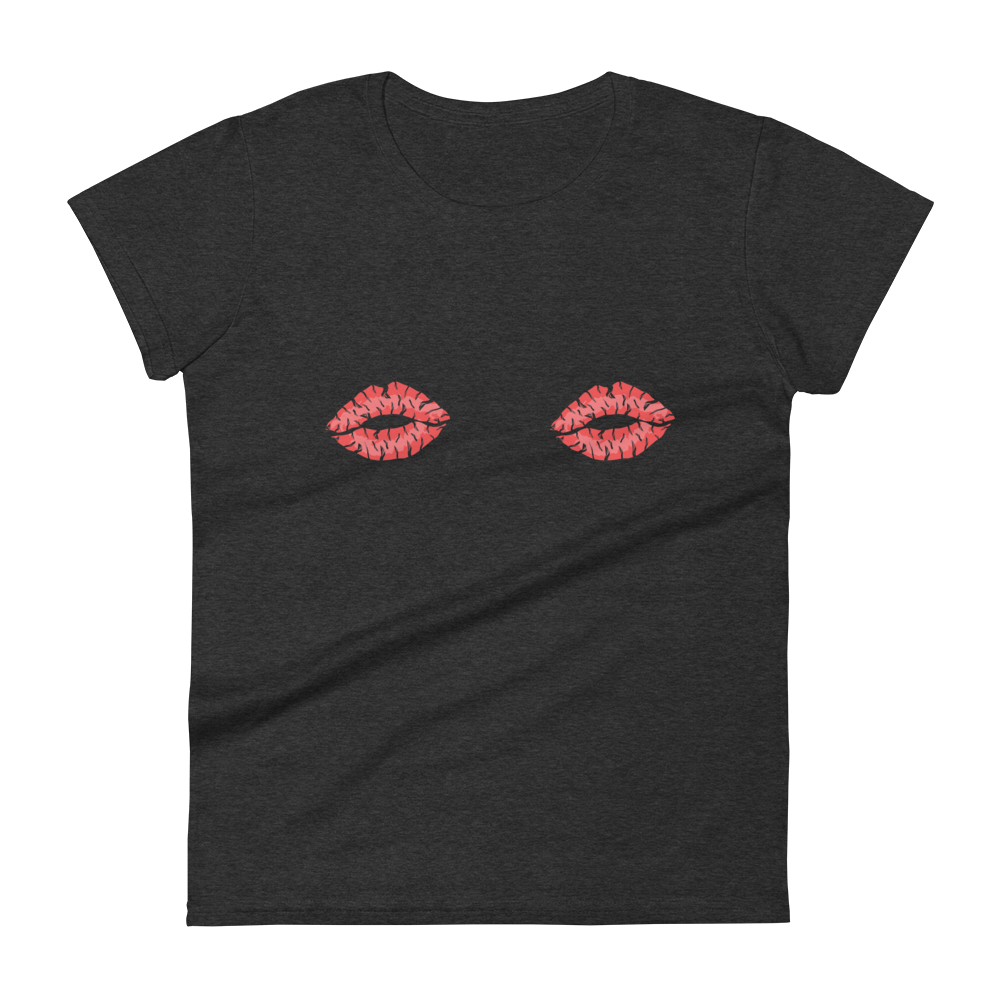 Boob Kisses Women's short sleeve t-shirt