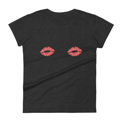 Boob Kisses Women's short sleeve t-shirt