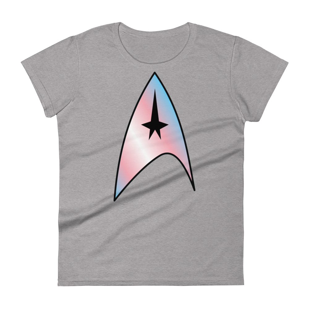 Starfleet Insignia - Trans Pride Women's short sleeve t-shirt