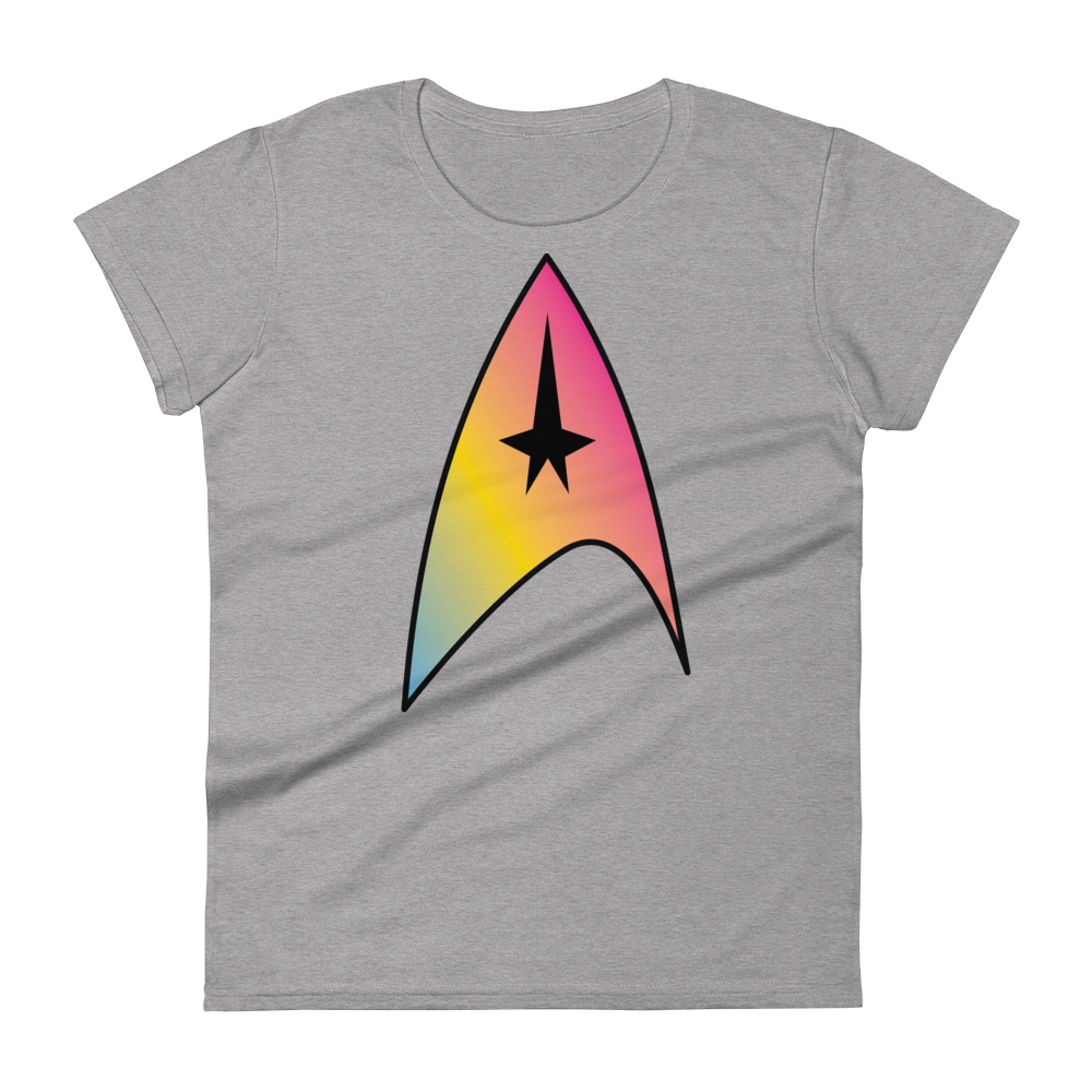 Starfleet Insignia - Pansexual Pride Women's short sleeve t-shirt