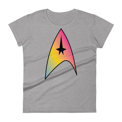 Starfleet Insignia - Pansexual Pride Women's short sleeve t-shirt