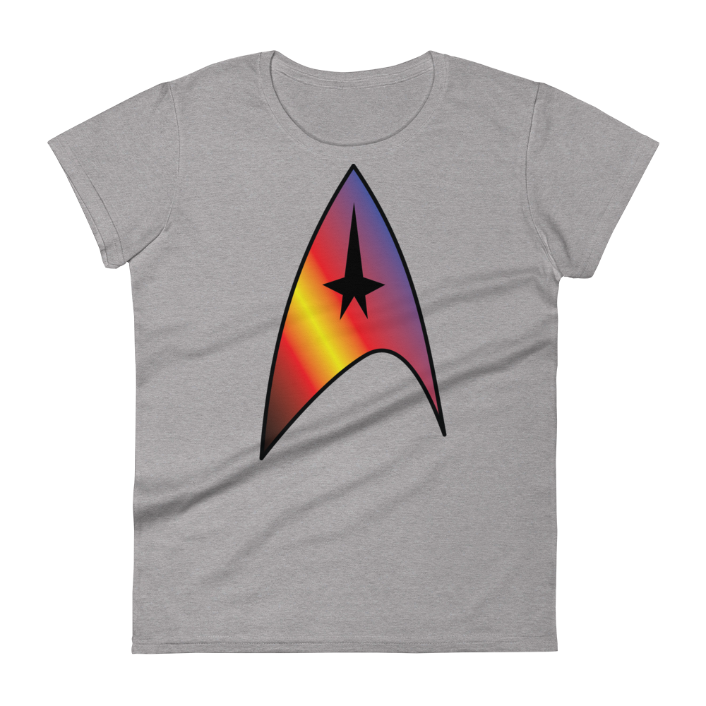 Starfleet Insignia - Polyamory Pride Women's short sleeve t-shirt