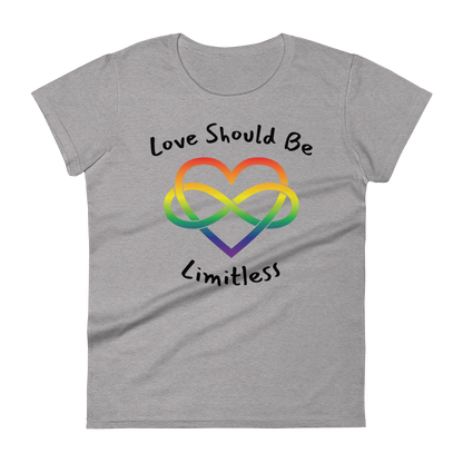 Love Should Be Limitless Women's short sleeve t-shirt