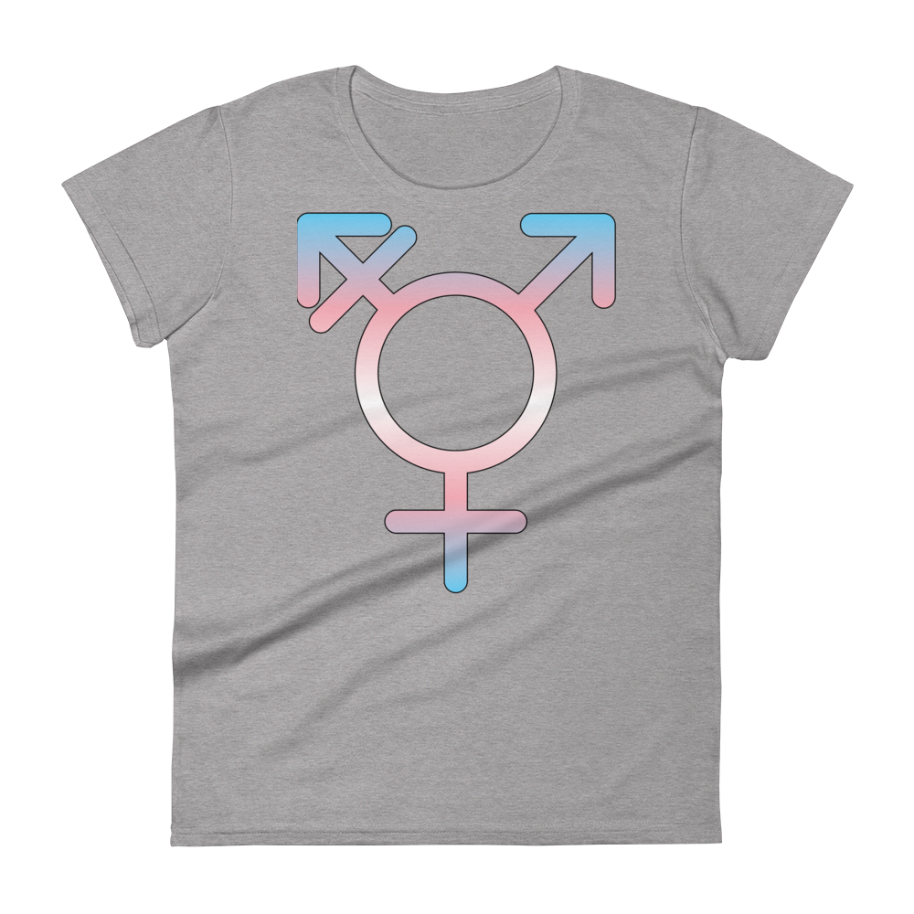 Transgender Symbol - Trans Pride Women's short sleeve t-shirt