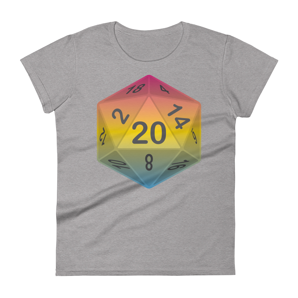 Pride Dice - Pansexual Women's short sleeve t-shirt