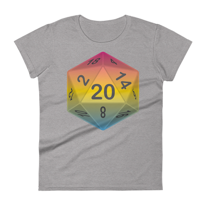 Pride Dice - Pansexual Women's short sleeve t-shirt