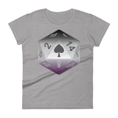 Pride Dice - Asexual Women's short sleeve t-shirt