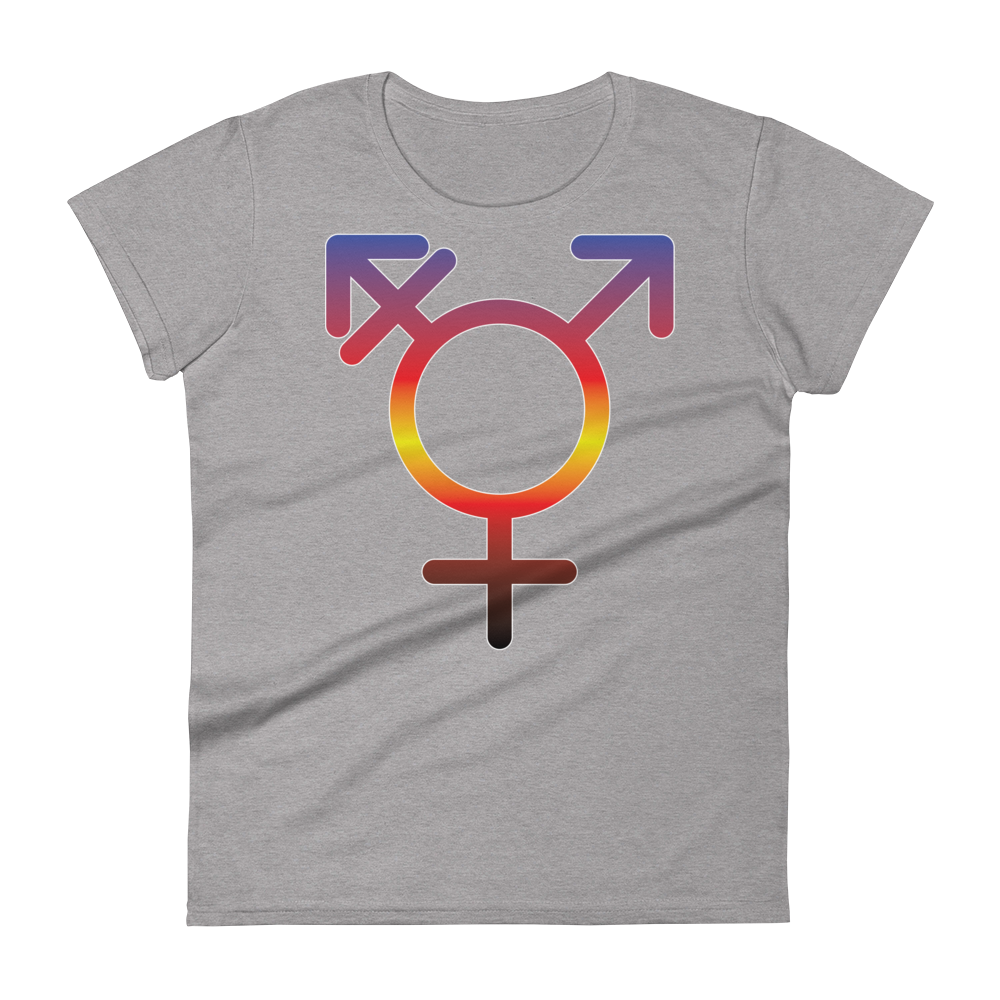 Transgender Symbol - Polyamory Pride Women's short sleeve t-shirt