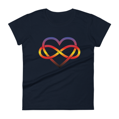 Polyamory Infinity Heart - Polyamory Women's short sleeve t-shirt