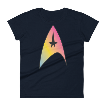 Starfleet Insignia - Pansexual Pride Women's short sleeve t-shirt