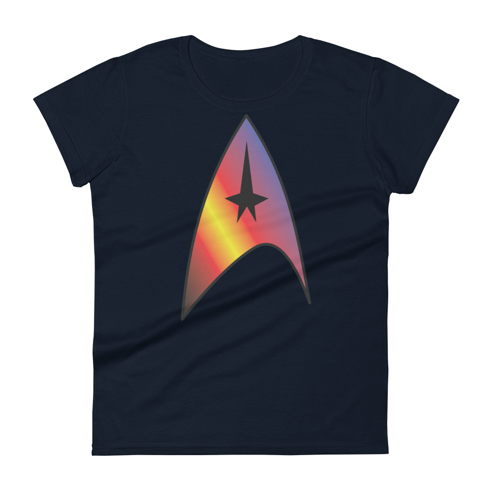 Starfleet Insignia - Polyamory Pride Women's short sleeve t-shirt