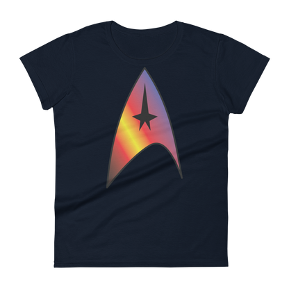 Starfleet Insignia - Polyamory Pride Women's short sleeve t-shirt