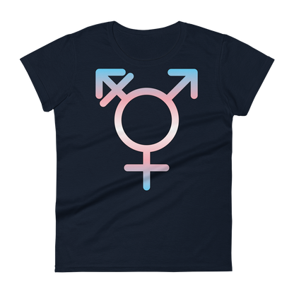 Transgender Symbol - Trans Pride Women's short sleeve t-shirt