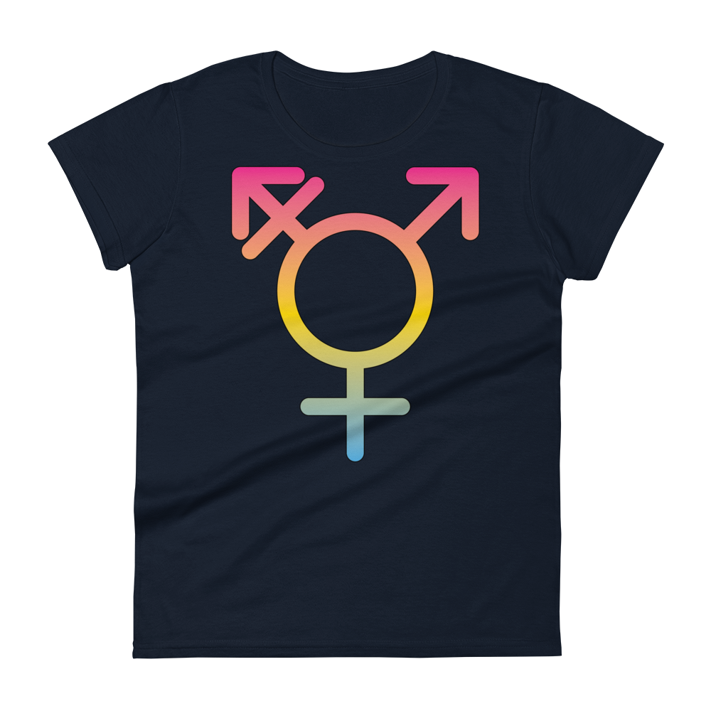 Transgender Symbol - Pansexual Pride Women's short sleeve t-shirt