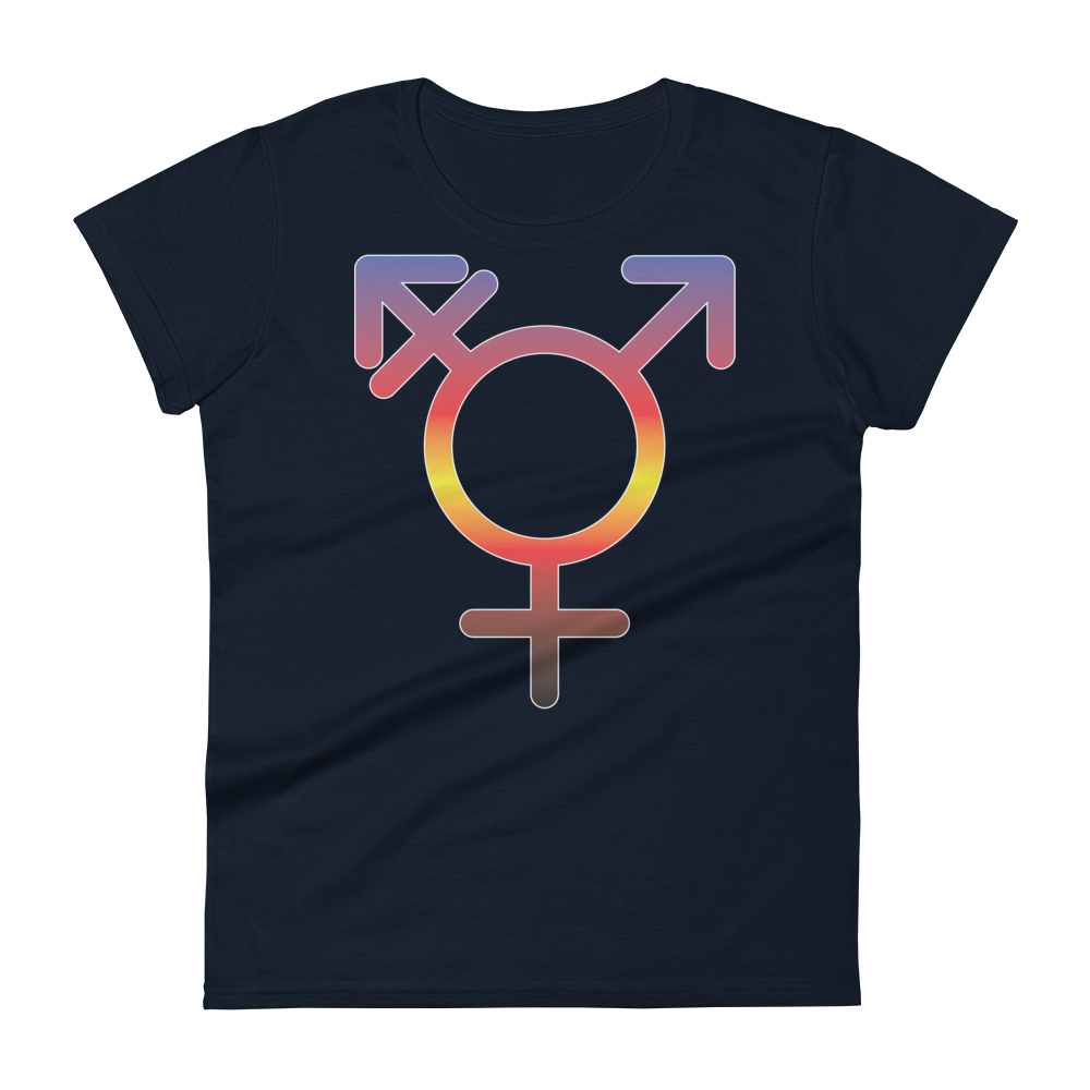 Transgender Symbol - Polyamory Pride Women's short sleeve t-shirt