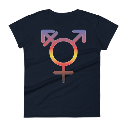 Transgender Symbol - Polyamory Pride Women's short sleeve t-shirt