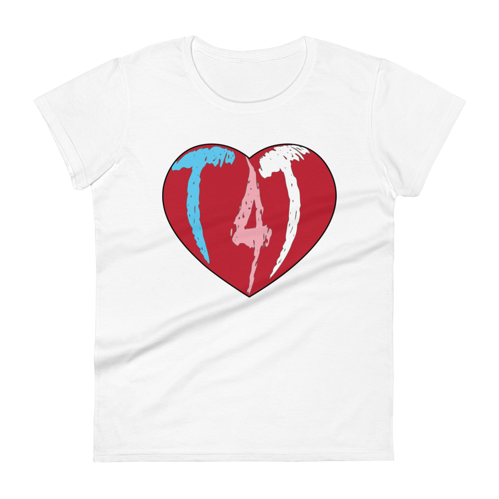 T4T Heart Women's short sleeve t-shirt