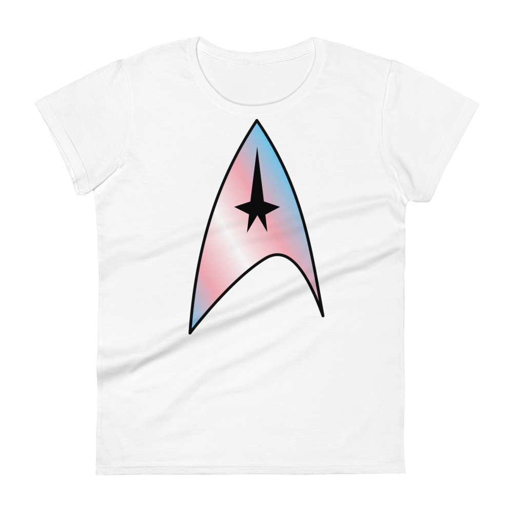 Starfleet Insignia - Trans Pride Women's short sleeve t-shirt