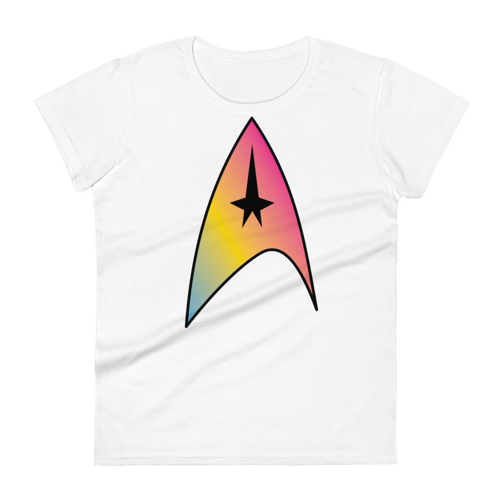 Starfleet Insignia - Pansexual Pride Women's short sleeve t-shirt