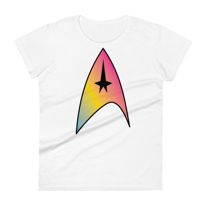 Starfleet Insignia - Pansexual Pride Women's short sleeve t-shirt