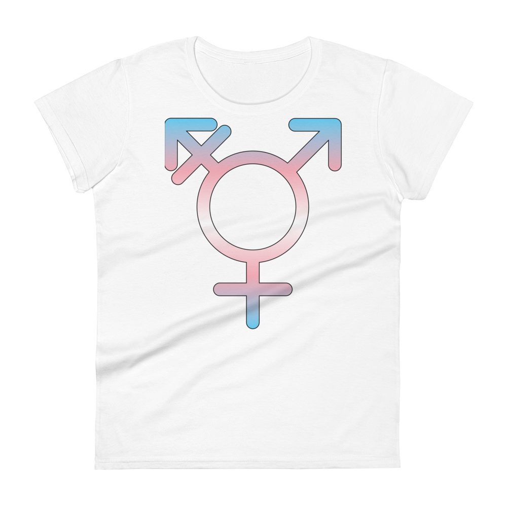 Transgender Symbol - Trans Pride Women's short sleeve t-shirt